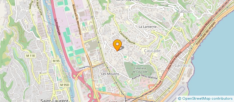 localisation de l'entreprise MONSIEUR ADAM BARHOUMI  NICE