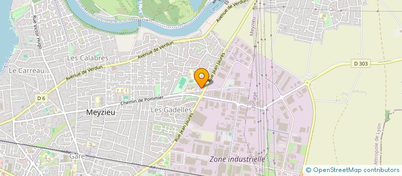 localisation de l'entreprise MONSIEUR ADAM BARRONCAS  MEYZIEU