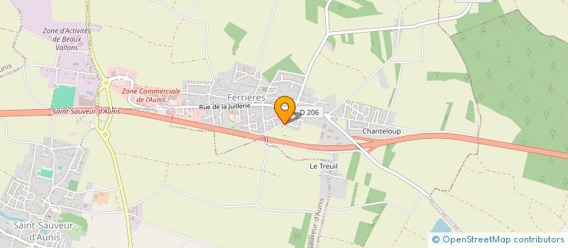 localisation de l'entreprise MONSIEUR ADAM BAUDUIN  FERRIERES