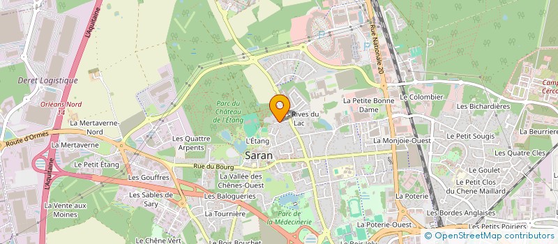 localisation de l'entreprise MONSIEUR ADAM BEN AMAR à SARAN