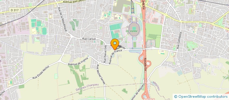 localisation de l'entreprise MONSIEUR ADAM BENARIES  DECINES-CHARPIEU