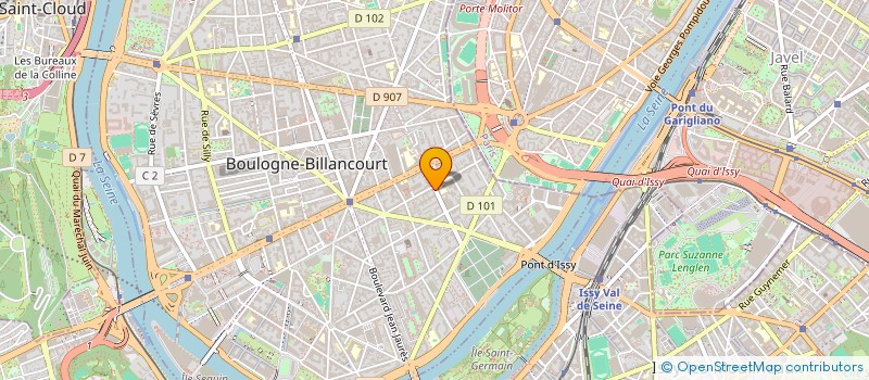 localisation de l'entreprise MONSIEUR ADAM BENMOUHA à BOULOGNE-BILLANCOURT