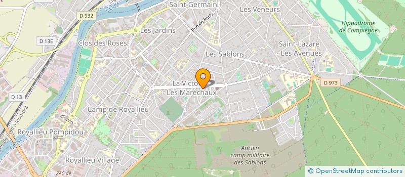 localisation de l'entreprise MONSIEUR ADAM BENSALEM à COMPIEGNE
