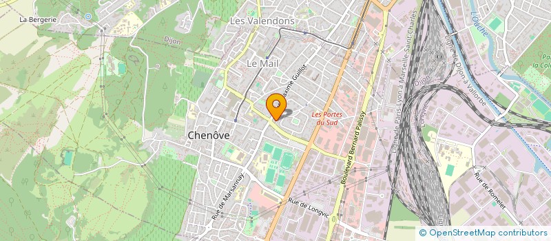 localisation de l'entreprise MONSIEUR ADAM BERKIA  CHENOVE