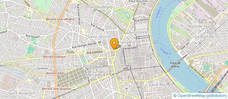 localisation de l'entreprise MONSIEUR ADAM BEUGNIES  BORDEAUX