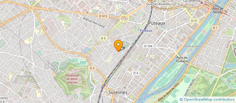localisation de l'entreprise MONSIEUR ADAM BIKARBASS à SURESNES