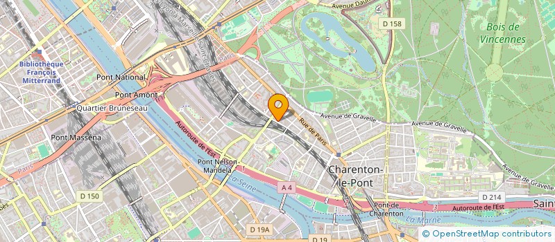 localisation de l'entreprise MONSIEUR ADAM BOHBOT à CHARENTON-LE-PONT