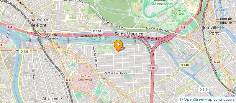 localisation de l'entreprise MONSIEUR ADAM BOUDIAF  MAISONS-ALFORT