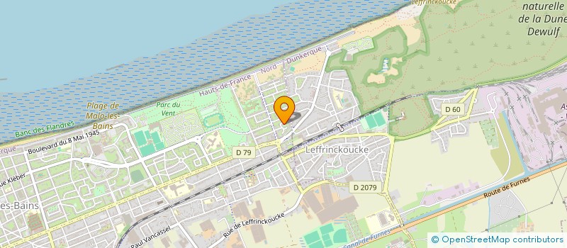 localisation de l'entreprise MONSIEUR ADAM BOUHOUS  DUNKERQUE