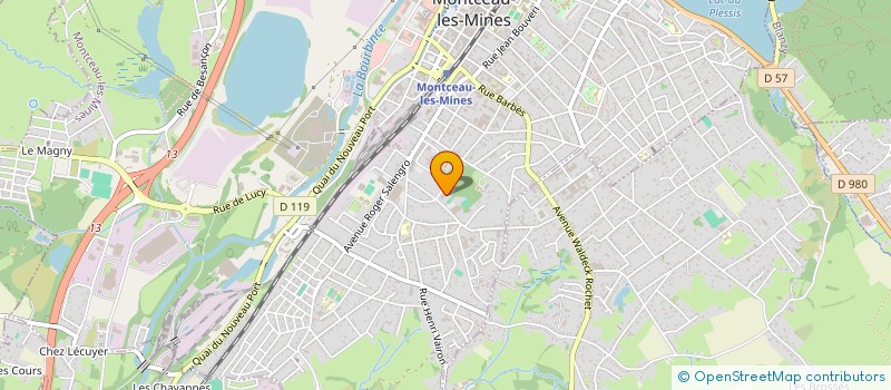 localisation de l'entreprise MONSIEUR ADAM BOUKDIR  MONTCEAU-LES-MINES