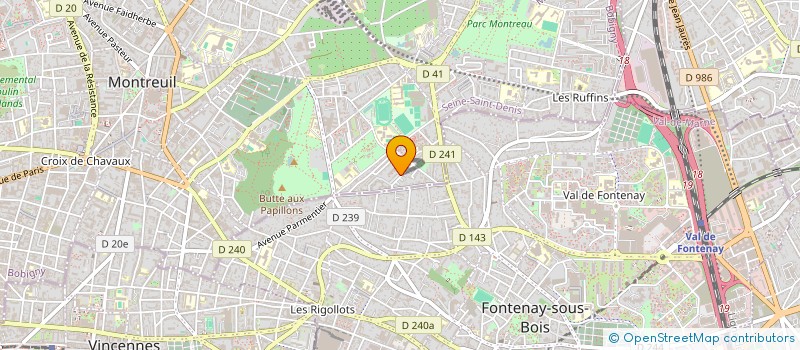localisation de l'entreprise MONSIEUR ADAM BOULAKHRIF à MONTREUIL