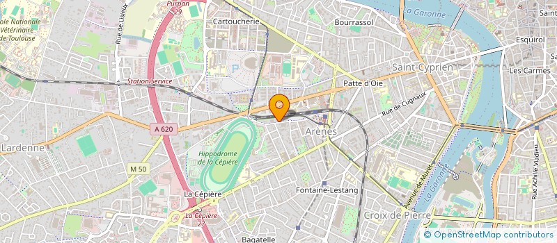 localisation de l'entreprise MONSIEUR ADAM BOULOUFA à TOULOUSE
