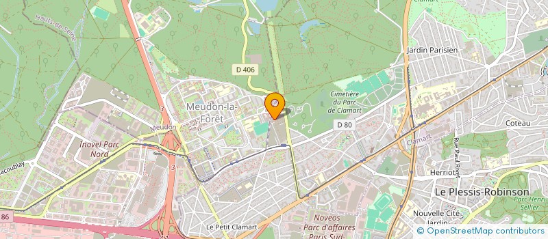 localisation de l'entreprise MONSIEUR ADAM BOUTRIA à CLAMART