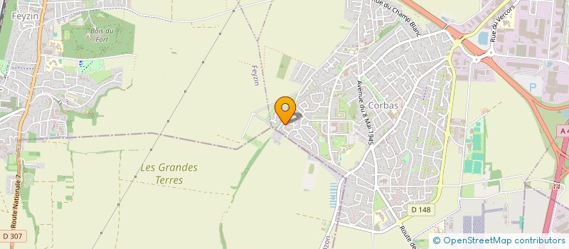 localisation de l'entreprise MONSIEUR ADAM BOUZAIANE à CORBAS