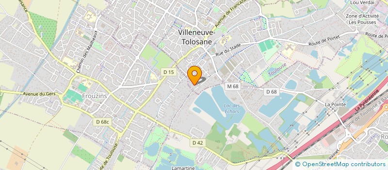 localisation de l'entreprise MONSIEUR ADAM BOUZOUINA à VILLENEUVE-TOLOSANE
