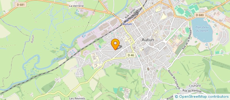 localisation de l'entreprise MONSIEUR ADAM BROWN à AUTUN