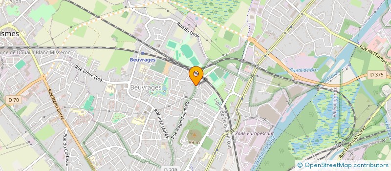 localisation de l'entreprise MONSIEUR ADAM BUCHEZ  BEUVRAGES