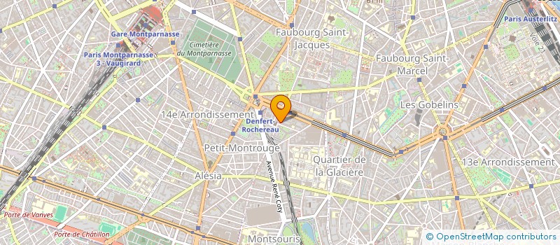 localisation de l'entreprise MONSIEUR ADAM BULOW-JACOBSEN  PARIS