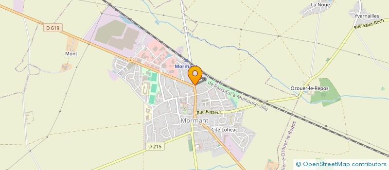 localisation de l'entreprise MONSIEUR ADAM CARVALHO  MORMANT