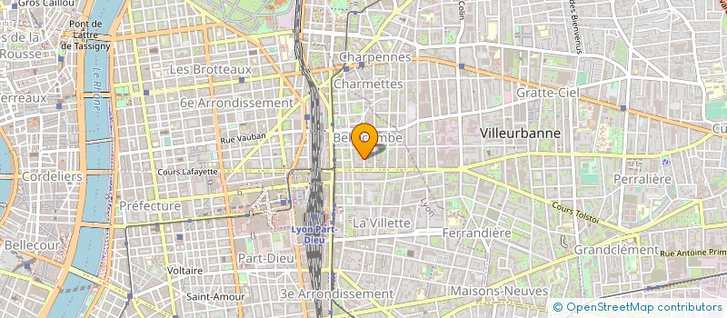 localisation de l'entreprise MONSIEUR ADAM CHERIET à LYON
