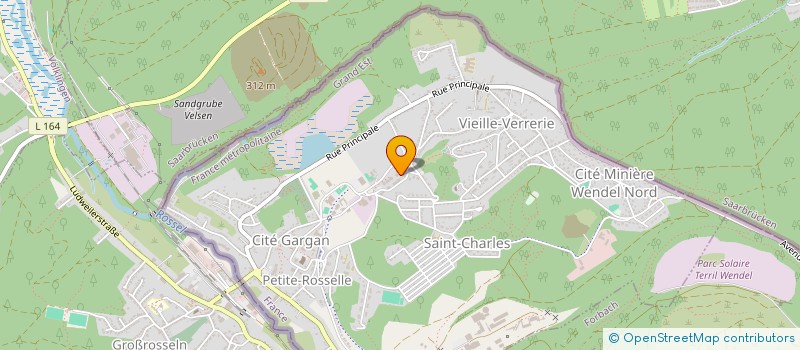 localisation de l'entreprise MONSIEUR ADAM COLJAJ  PETITE-ROSSELLE