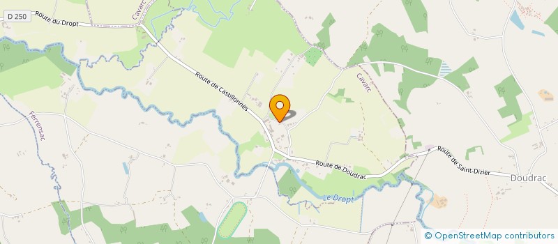 localisation de l'entreprise MONSIEUR ADAM COPE  CAVARC