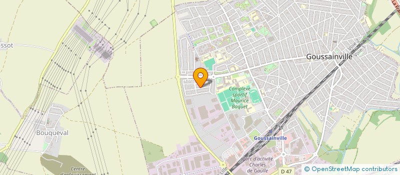 localisation de l'entreprise MONSIEUR ADAM COSTA  GOUSSAINVILLE