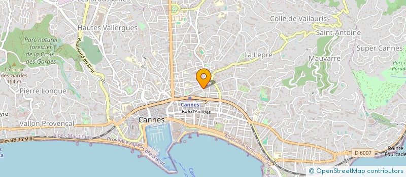 localisation de l'entreprise MONSIEUR ADAM DECHAINOIS à CANNES
