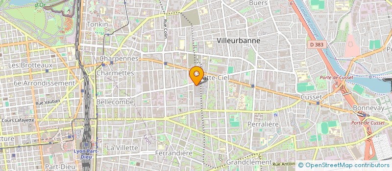 localisation de l'entreprise MONSIEUR ADAM DODO à VILLEURBANNE