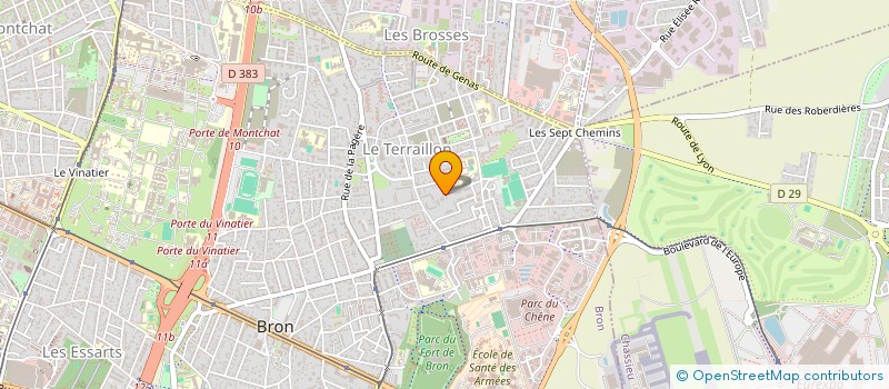 localisation de l'entreprise MONSIEUR ADAM EL ABDELLAOUI  BRON