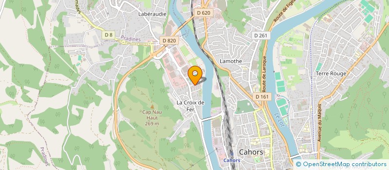 localisation de l'entreprise MONSIEUR ADAM EL HIBARI FAKIHI  CAHORS