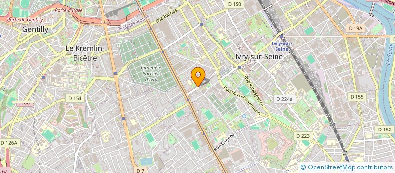 localisation de l'entreprise MONSIEUR ADAM EL KARKI  IVRY-SUR-SEINE