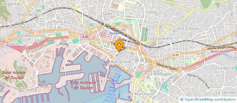 localisation de l'entreprise MONSIEUR ADAM EL KHADDAR  TOULON