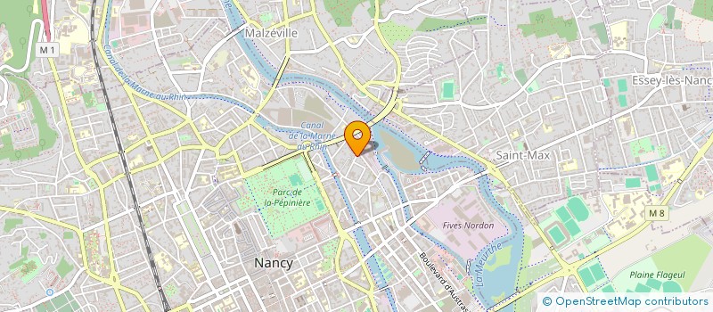 localisation de l'entreprise MONSIEUR ADAM EL KHALAF  NANCY