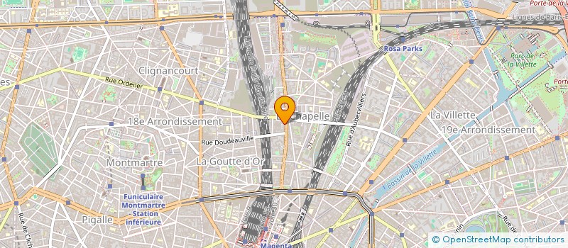 localisation de l'entreprise MONSIEUR ADAM EL MOULAT  PARIS