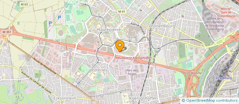 localisation de l'entreprise MONSIEUR ADAM ELMOURZAIEV à STRASBOURG
