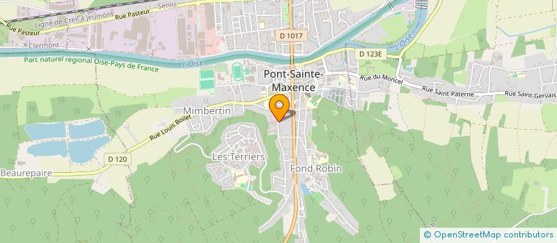 localisation de l'entreprise MONSIEUR ADAM ESSEFI à PONT-SAINTE-MAXENCE