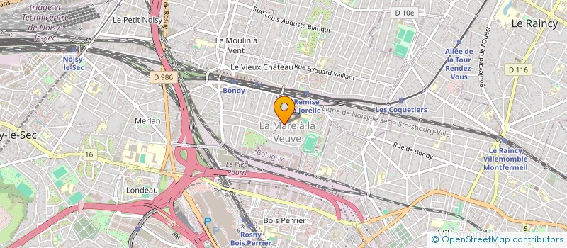 localisation de l'entreprise MONSIEUR ADAM FERJANI  BONDY