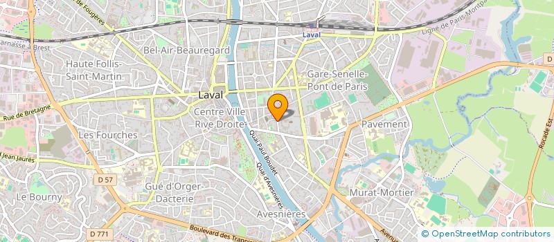 localisation de l'entreprise MONSIEUR ADAM FERNANDES à LAVAL