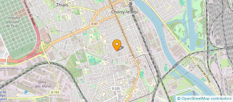 localisation de l'entreprise MONSIEUR ADAM FEROZ à CHOISY-LE-ROI