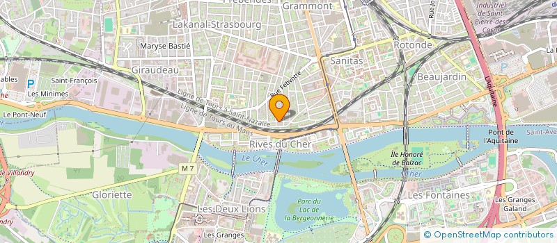 localisation de l'entreprise MONSIEUR ADAM FLEURY  TOURS