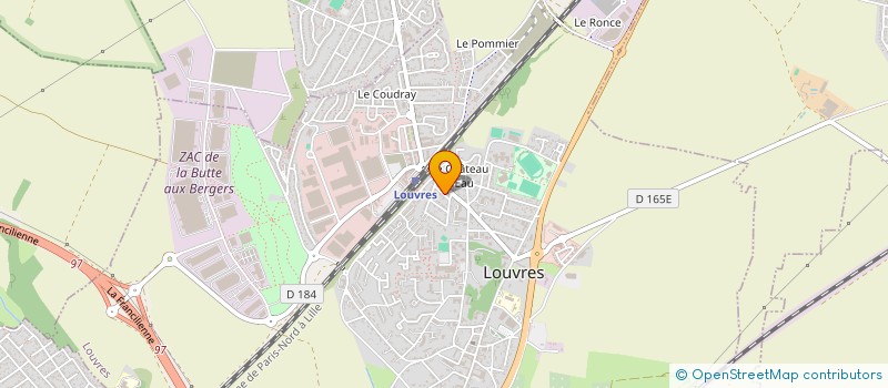 localisation de l'entreprise MONSIEUR ADAM GALLEZE  LOUVRES