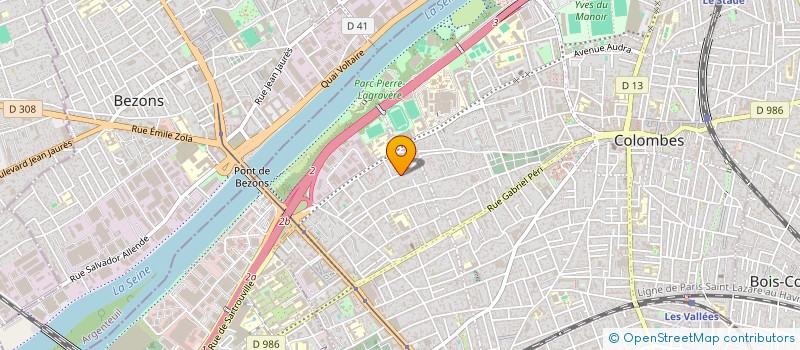 localisation de l'entreprise MONSIEUR ADAM GARCIA à COLOMBES