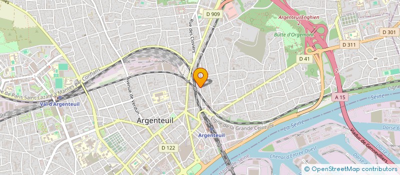 localisation de l'entreprise MONSIEUR ADAM GDAIEM  ARGENTEUIL