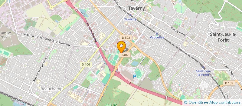 localisation de l'entreprise MONSIEUR ADAM GOUADJELIA  TAVERNY