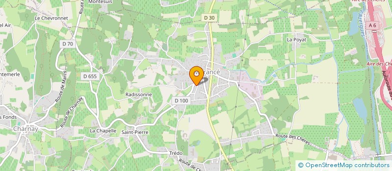 localisation de l'entreprise MONSIEUR ADAM GRANGE  MORANCE