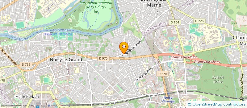 localisation de l'entreprise MONSIEUR ADAM GRINE à NOISY-LE-GRAND