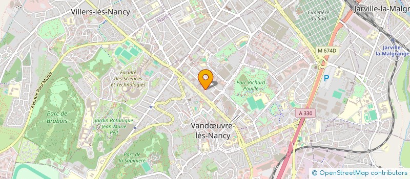 localisation de l'entreprise MONSIEUR ADAM GUENDOUZ  VANDUVRE-LES-NANCY