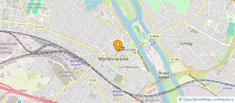 localisation de l'entreprise MONSIEUR ADAM GUEZ  MANTES-LA-JOLIE