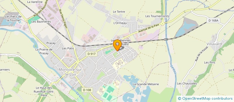 localisation de l'entreprise MONSIEUR ADAM HADDADOU  MONTOIRE-SUR-LE-LOIR